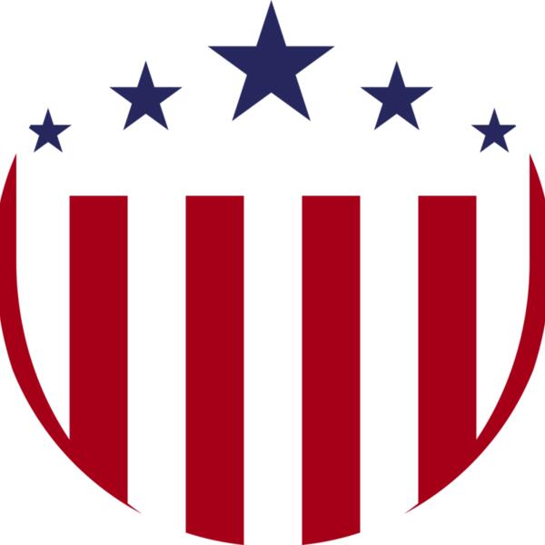 Round Patriotic Shield Thumbnail
