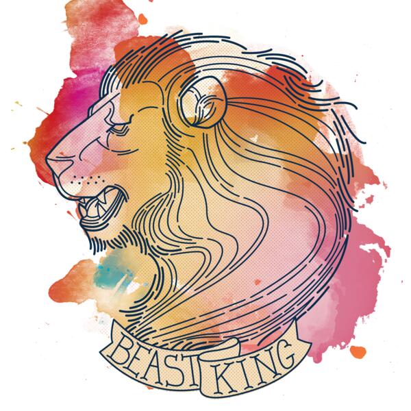 Geometric Lion Thumbnail