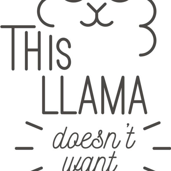 This Llama Doesn't Want Your Drama Thumbnail