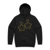 AS Colour Mens Stencil Hoodie Thumbnail